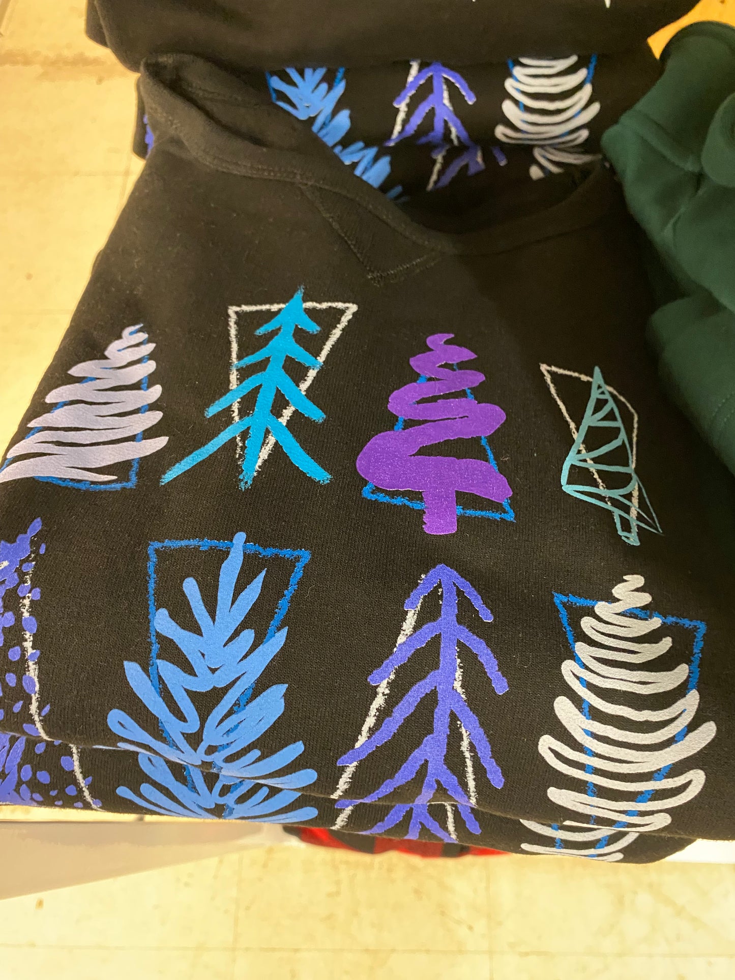 Hanes Ugly Christmas Sweatshirt Size Small