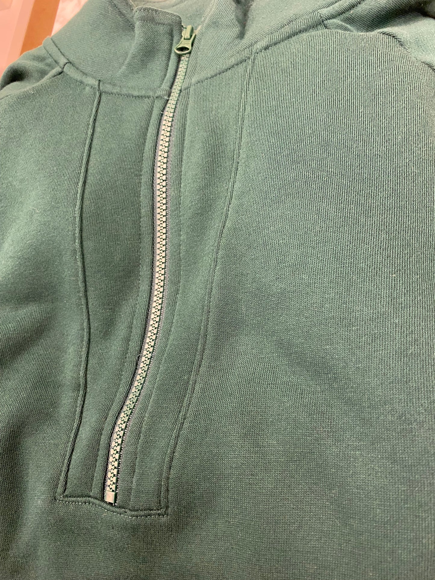 Terra & Sky Women's Plus Size Quarter-Zip Sweatshirt Size 2X