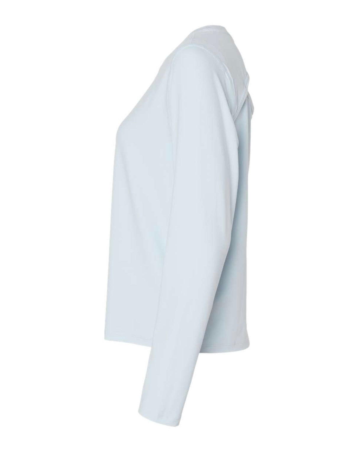 Women's Sport Soft Touch Long Sleeve T-Shirt - CHP140 - RVB - College Blue
