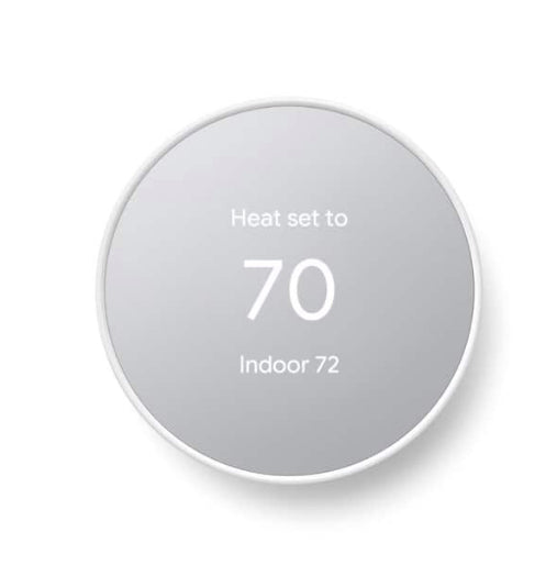 Google
Nest Thermostat - Smart
Programmable Wi-Fi Thermostat
- Snow