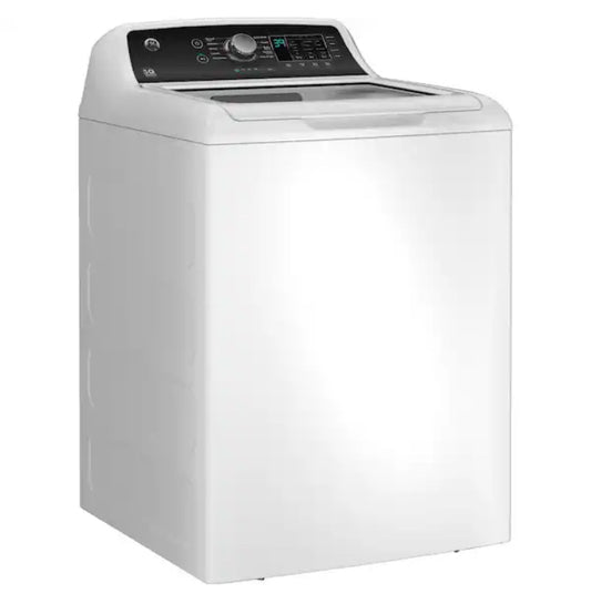 GE 4.5 cu. ft. Water Level Control Top Load Washer in White