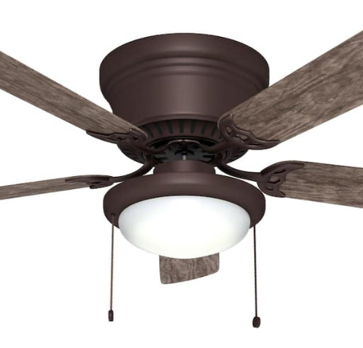 Hugger 52 in. LED Espresso
Bronze Ceiling Fan