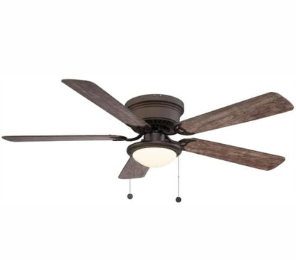 Hugger 52 in. LED Espresso
Bronze Ceiling Fan