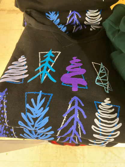 Hanes Ugly Christmas Sweatshirt Size Small
