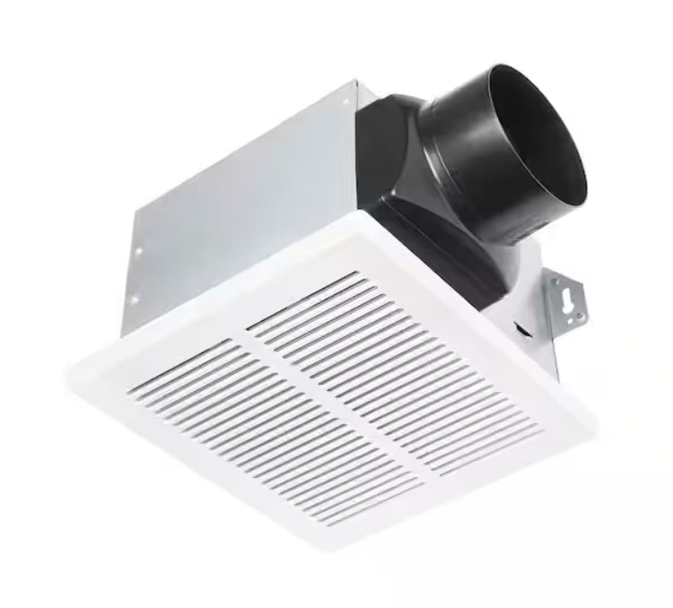 Hampton Bay
80 CFM Ceiling Mount Room Side Installation Humidity Sensing Bathroom Exhaust Fan, ENERGY STAR