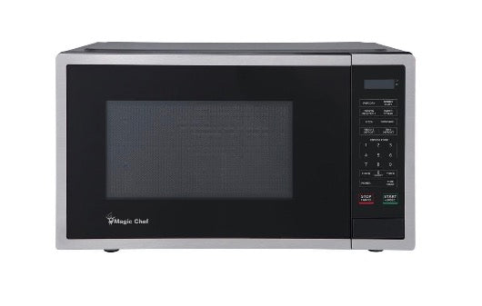 18.6 in W, 0.9 Cu. Ft. Countertop Microwave, in Stainless Steel with
900-Watt Cooking Power