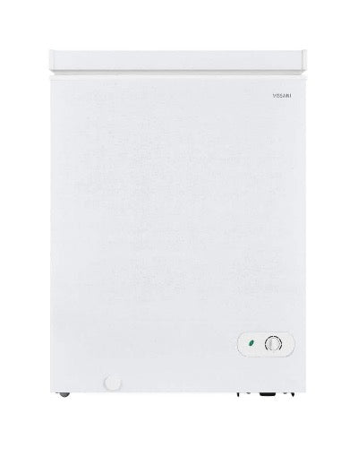 5.0 Cu. Ft. Manual Defrost Chest Freezer with LED Light in White
Garage Ready