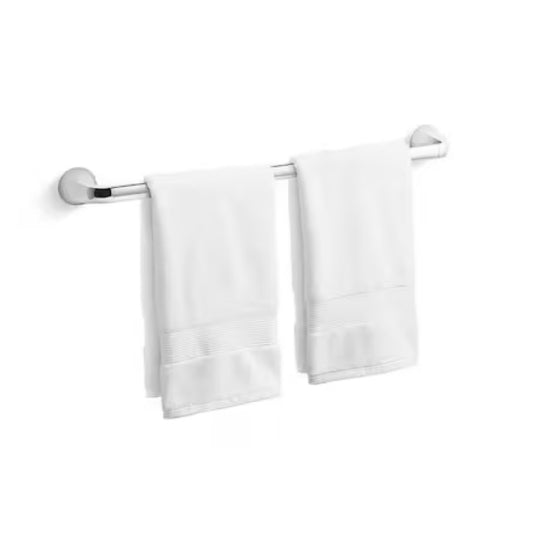 KOHLER
Cursiva 24 in. Wall Mounted Towel Bar in Polished Chrome