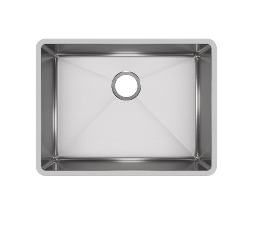 Crosstown 24 in. Undermount
Single Bowl 18- Gauge
Stainless Steel Kitchen Sink
Only
