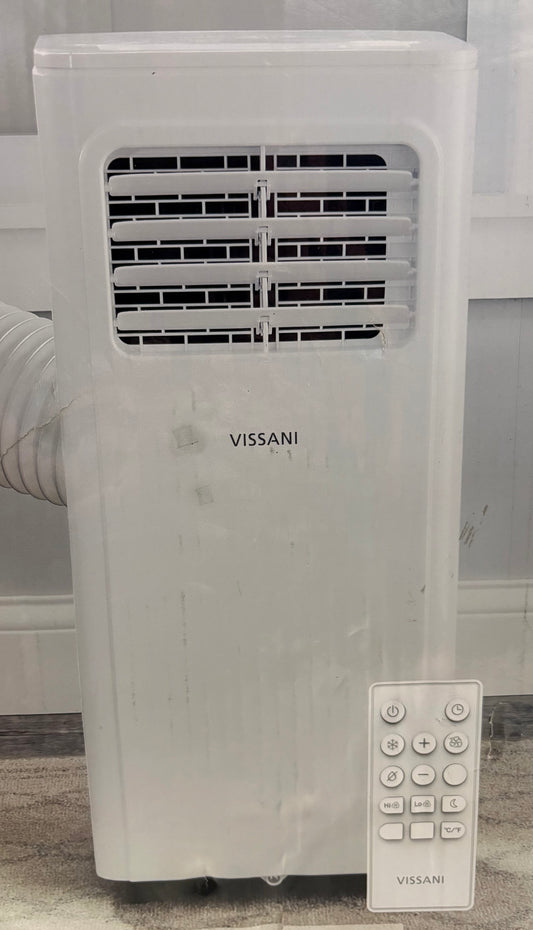 Vissani 5000 BTU Portable Air Conditioner for 150 Sqft Rooms